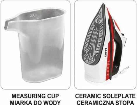 LUND ŻELAZKO PAROWE 2800W 320ml... - 5