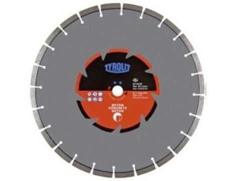 TARCZA D. BETON DCC   350 /TYROLIT 25,4mm