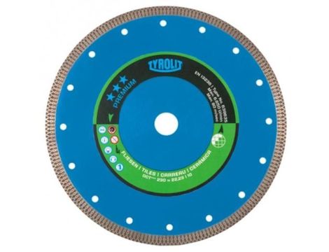 TARCZA D. GRES DCT*** 230/25,4mm/TYROLIT płytki ceramiczne, kamionka, porcelana.