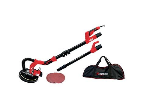 VERTEX SZLIFIERKA DO GIPSU 710W PODWÓJNE DOŚWIETLENIE LED