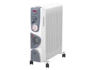 VOLTENO GRZEJNIK OLEJOWY 11-ŻEBEREK TURBO+TIMER 2500W+400W - image 2