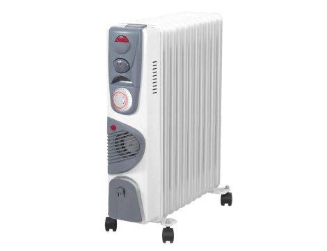 VOLTENO GRZEJNIK OLEJOWY 11-ŻEBEREK TURBO+TIMER 2500W+400W - 2