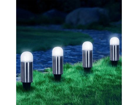 VOLTENO LAMPKA SOLARNA STAL NIERDZEWNA REZUS - 2