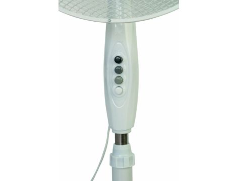 VOLTENO WENTYLATOR PODŁOGOWY BIAŁY 40cm PODSTAWA KRZYŻAK - 3