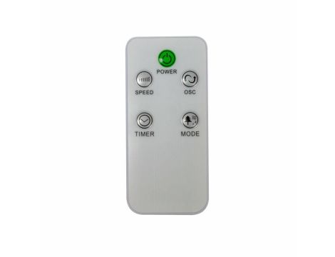 VOLTENO WENTYLATOR PODŁOGOWY BIAŁY+ WYŚWIETLACZ 40cm - 6