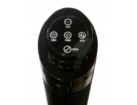 VOLTENO WENTYLATOR TUBA CZARNY+PILOT - 2