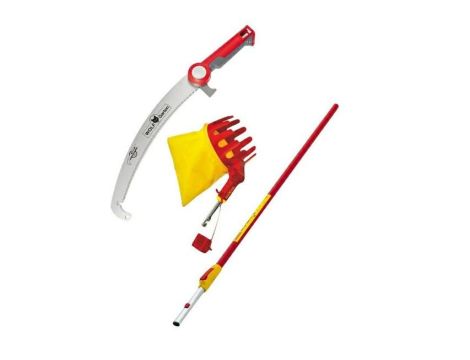 WOLF GARTEN PIŁA DO GAŁĘZI POWERCUT SAW 370 PRO + ZRYWACZ DO OWOCÓW RG-M + TRZONEK TELESKOPOWY ZM-V 4