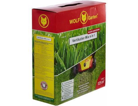 WOLF GARTEN ZESTAW DO REGENERACJI TRAWNIKA 125 M2 4W1 V-MIX 125