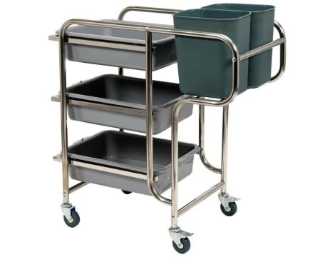 YATO GASTRO WÓZEK KELNERSKI 3-PÓŁKOWY Z 5