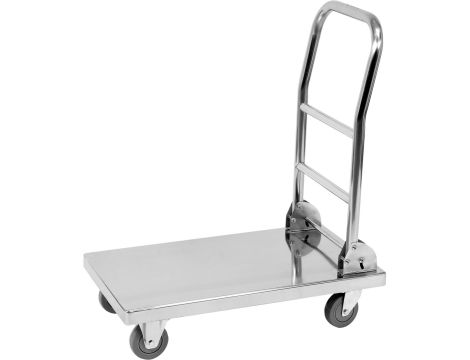 YATO GASTRO WÓZEK PLATFORMOWY SKŁADANY INOX... - 3