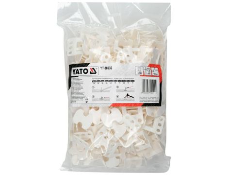 YATO KLIPSY DO POZIOMOWANIA Y 1mm 200szt.