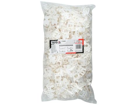 YATO KLIPSY DO POZIOMOWANIA Y 1mm 700szt.