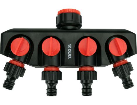 YATO PRZYŁĄCZE KRANOWE Z 4 WYJŚCIAMI 3/4"-1"