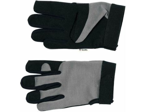 YATO RĘKAWICE ROBOCZE SKÓRA AMARA ROZ.10 OBSŁUGA SMARTFONA . . - 3