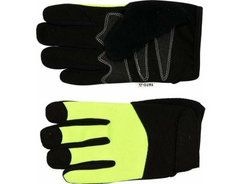 YATO RĘKAWICE ROBOCZE SKÓRA AMARA ROZ.10 W ZMOCNIONE /OBSŁUGA SMARTFONA - 2