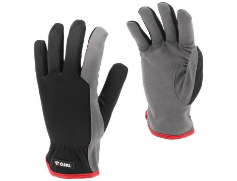 YATO RĘKAWICE ROBOCZE SKÓRA SYNT. R. 8