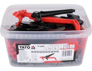 YATO SYSTEM POZIOMOWANIA Y 1,5mm 100+50+50+SZCZYPCE