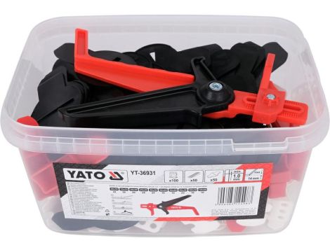 YATO SYSTEM POZIOMOWANIA Y 1mm 100+50+50+SZCZYPCE