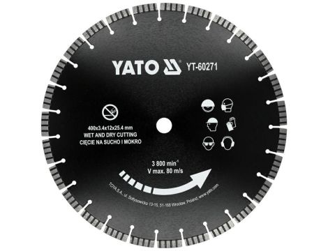 YATO TARCZA DO PRZECINARKI 400mm