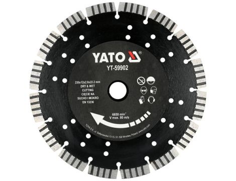 YATO TARCZA DO ŻELBETU 230mm