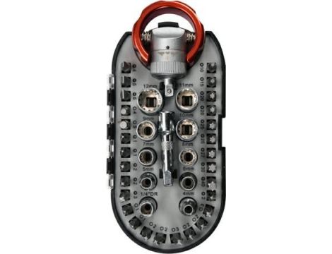 YATO ZESTAW KOŃC.ŚRUBOKR.I NASADEK 40szt....