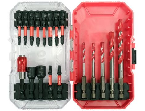 YATO ZESTAW KOŃCÓWEK UDAROWYCH ŚRUBOKRĘTOWYCH 18szt.