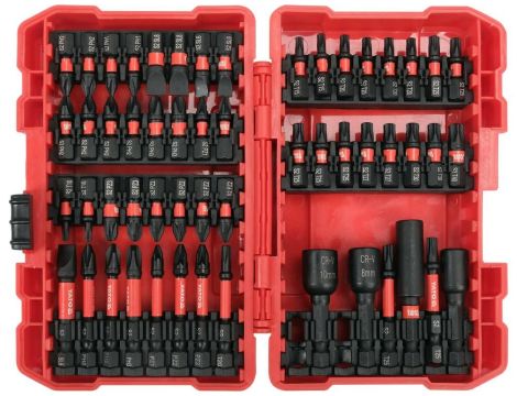 YATO ZESTAW KOŃCÓWEK UDAROWYCH ŚRUBOKRĘTOWYCH 54szt.