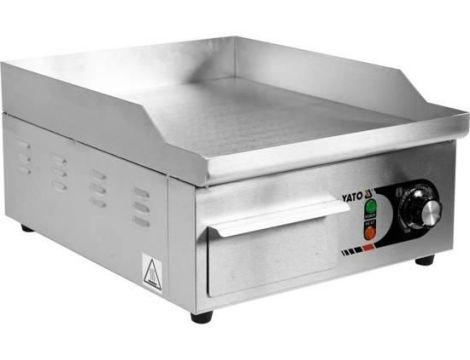 YATO GASTRO ELEKTRYCZNA PŁYTA GRILLOWA GŁADKA 360mm