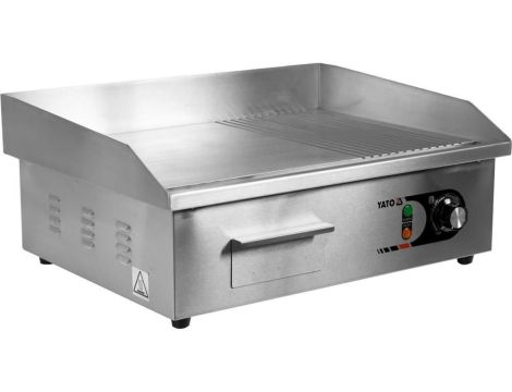 YATO GASTRO PŁYTA GRILLOWA 1/2 GŁADKA 55cm