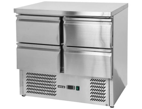 YATO GASTRO STÓŁ CHŁODNICZY 220L Z 4 SZUFLADAMI