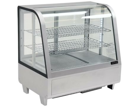 YATO GASTRO WITRYNA CHŁODNICZA 100L 68x45x67 SREBRNA