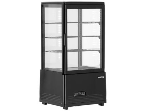 YATO GASTRO WITRYNA CHŁODNICZA 79L 46x41x97 CZARNA