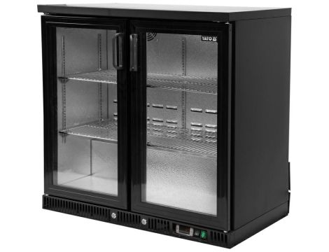 YATO GASTRO WITRYNA CHŁODNICZA DO BUTELEK 2 DRZWI