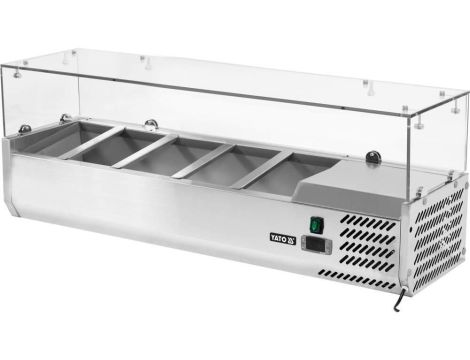 YATO GASTRO WITRYNA CHŁODNICZA NADSTAWNA 5x1/4 GN