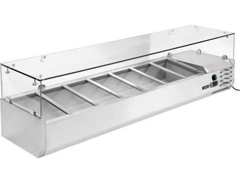 YATO GASTRO WITRYNA CHŁODNICZA NADSTAWNA 7x1/3 GN