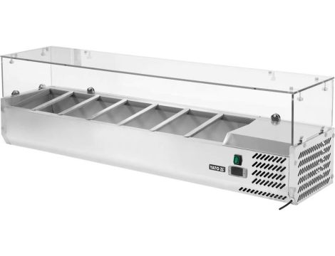 YATO GASTRO WITRYNA CHŁODNICZA NADSTAWNA 7x1/4 GN