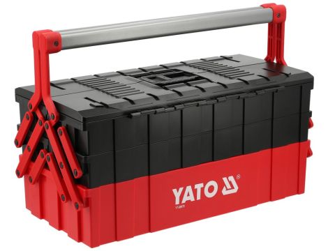 YATO SKRZYNKA NARZĘDZIOWA Z TWORZYWA 5 PÓŁEK