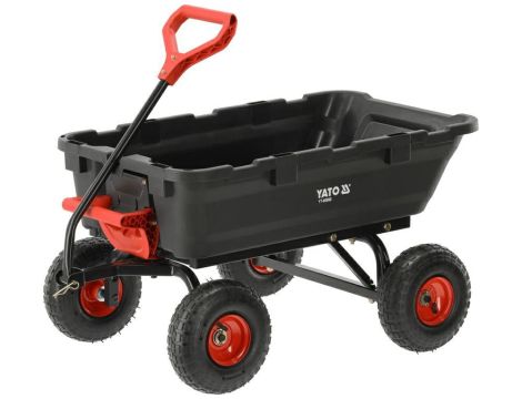 YATO WÓZEK OGRODOWY Z WYWROTKĄ XL 350kg