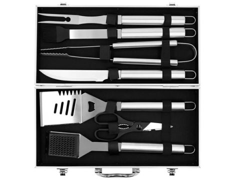 YATO GASTRO ZESTAW W WALIZCE DO GRILL. 7szt. S/S