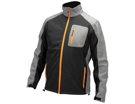 YATO KURTKA SOFTSHELL CZARNO-SZARA ROZM.   S