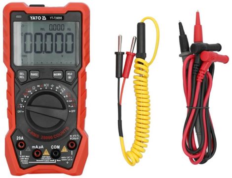 YATO MIERNIK CYFROWY TRUE RMS LCD 25000