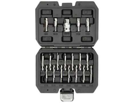 YATO ZESTAW BITÓW DO OBROBIONYCH ŚRUB 19el.