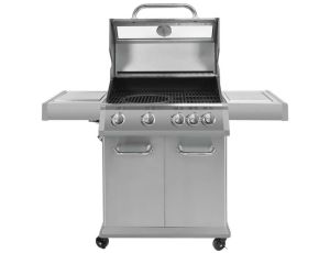 YATO GASTRO GRILL GAZOWY 4+1 STAL NIERDZ.14,2KW / SZYBA