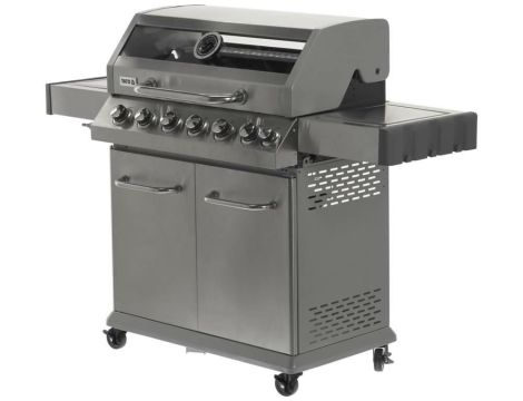YATO GASTRO GRILL GAZOWY 6+1 STAL NIERDZ.20,5KW / SZYBA