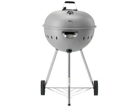 YATO GASTRO GRILL WĘGLOWY OKRĄGŁY 54cm SZARY