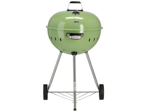 YATO GASTRO GRILL WĘGLOWY OKRĄGŁY 54cm ZIELONY