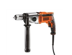 BLACK+DECKER WIERTARKA UDAROWA  910W KR911K 2-BIEG. WALIZKA