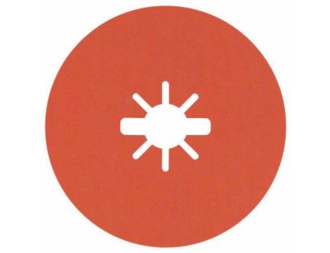 BOSCH FIBRA KRĄŻEK INOX 125 gr.120 R782 /25szt. X-LOCK %%% - 2