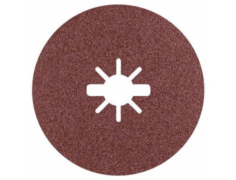 BOSCH FIBRA KRĄŻEK METAL 125 gr. 80 /25szt. X-LOCK %%% - 2