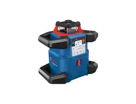 BOSCH LASER OBROTOWY GRL 600 CHV + ODBIORNIK LR 60 + PILOT RC 6 + UCHWYT WM 6 1xPC4,0Ah WALIZKA